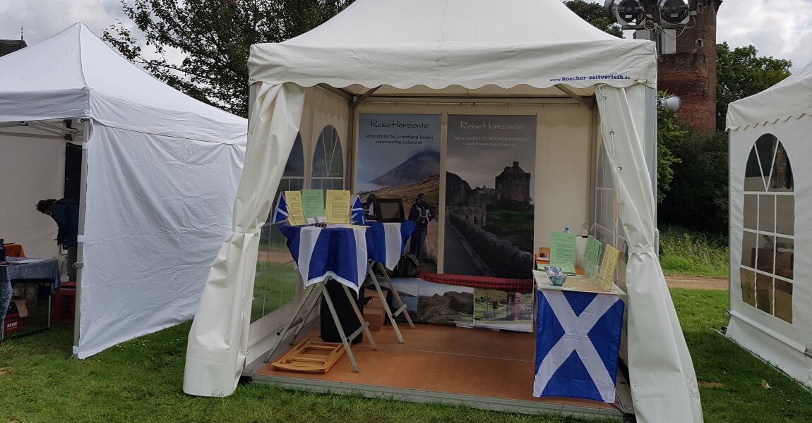 British Fair - Burg Linn 2017 - Unsere Pagode